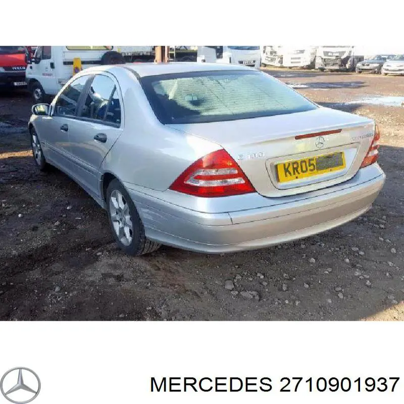Купить 2710901937 Mercedes Патрубок воздушный, выход из турбины/компрессора (наддув)
