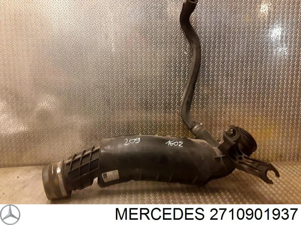 Патрубок воздушный, выход из турбины/компрессора (наддув) Mercedes 2710901937 цена, от 25.34 USD