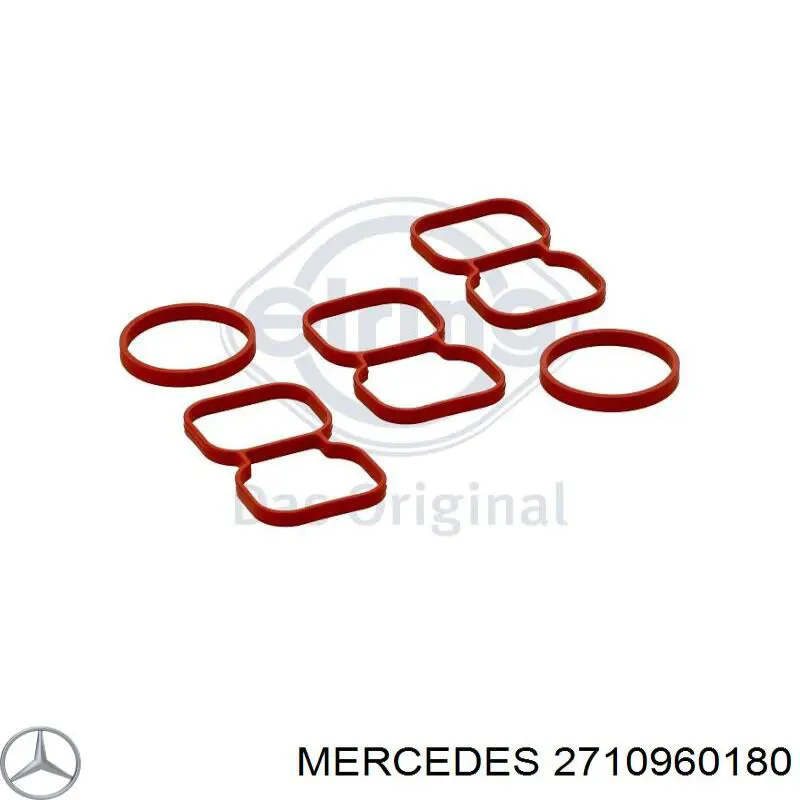 2710960180 Mercedes vedante de tubo coletor de admissão