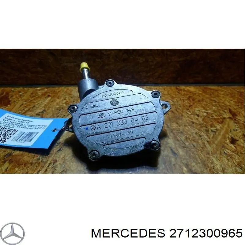 2712300965 Mercedes насос вакуумный