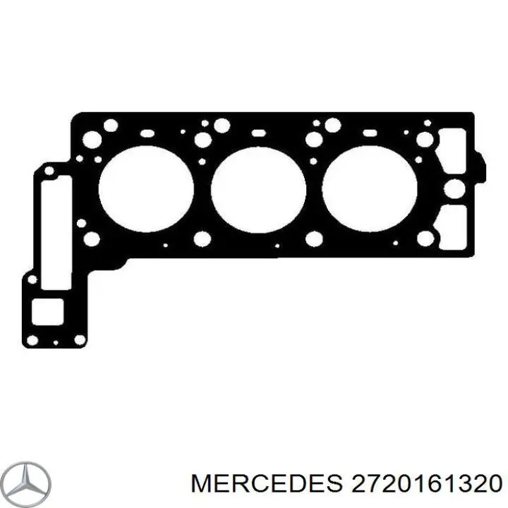 2720161320 Mercedes прокладка головки блока цилиндров (гбц левая)