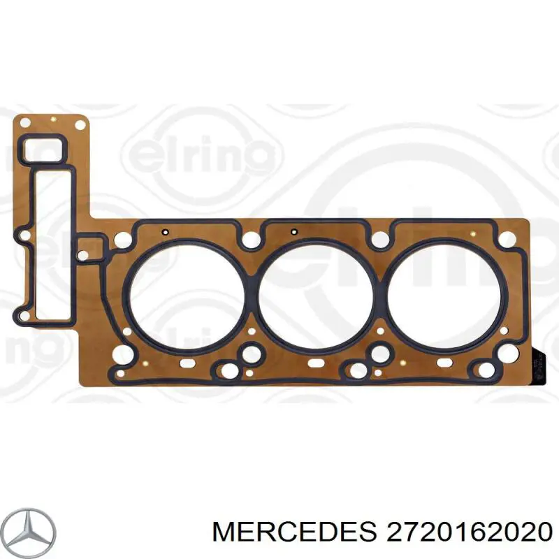 Левая прокладка ГБЦ A2720162020 Mercedes