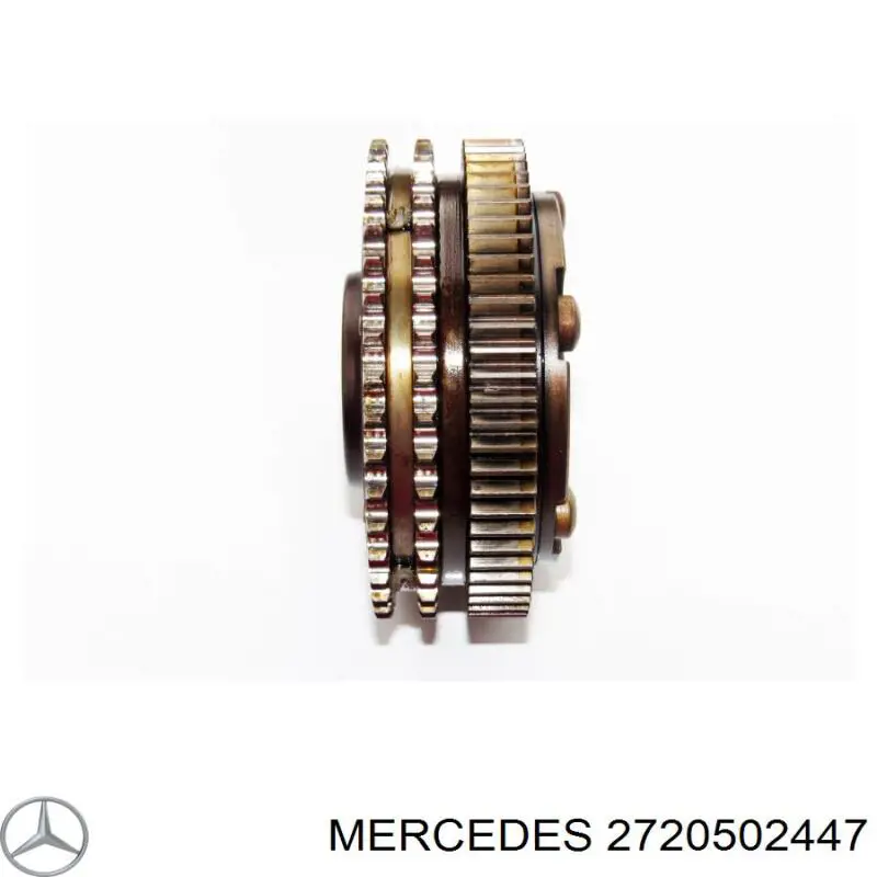 2720502447 Mercedes engrenagem de cadeia de roda dentada da árvore distribuidora direita de admissão de motor