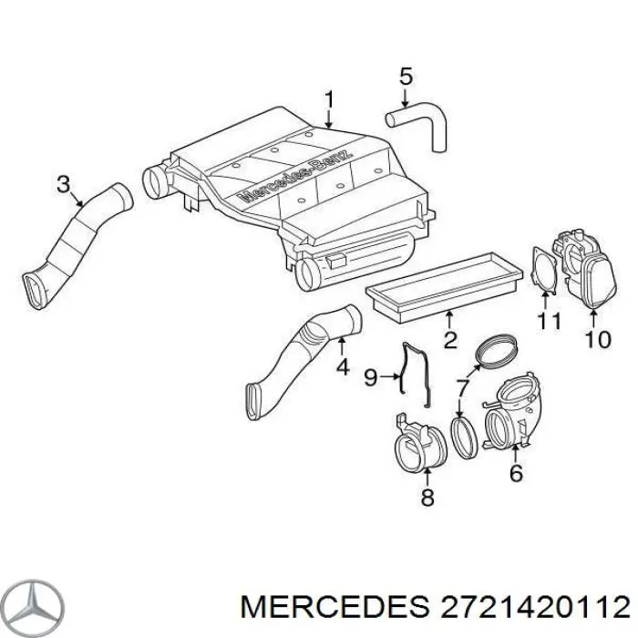 A2721420112 Mercedes 