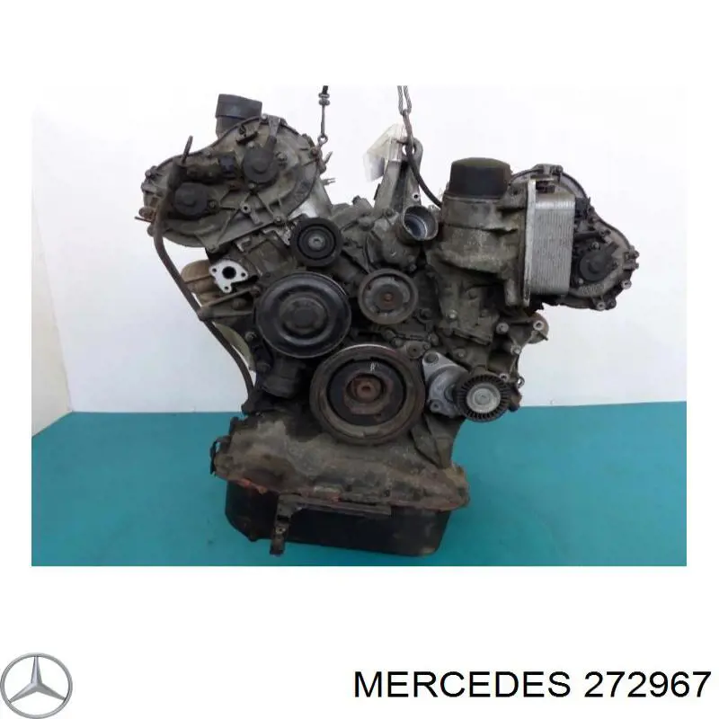 272967 Mercedes Мотор в сборе