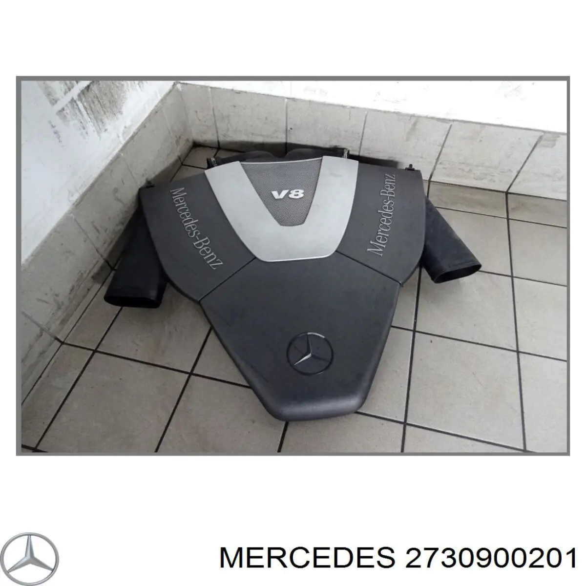Коробка фильтра на Mercedes C (W203)