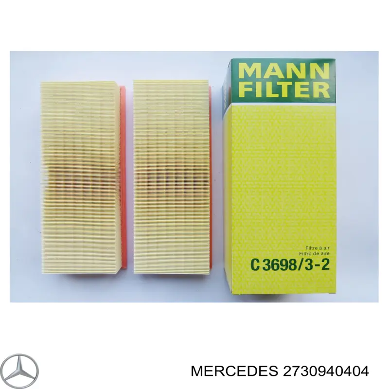 Фильтр воздушный Mercedes 2730940404