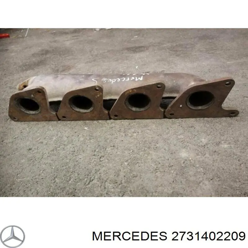 Купить A2731402209 Mercedes Коллектор выпускной правый