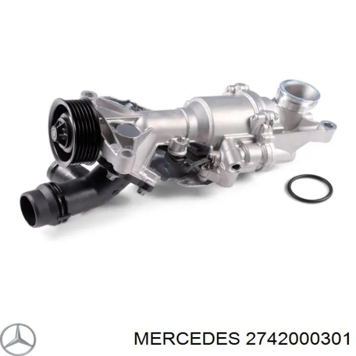 Помпа водяная (насос) охлаждения на Mercedes GLC X253
