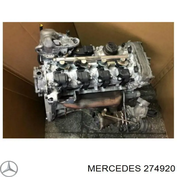 Двигатель в сборе MERCEDES 274920