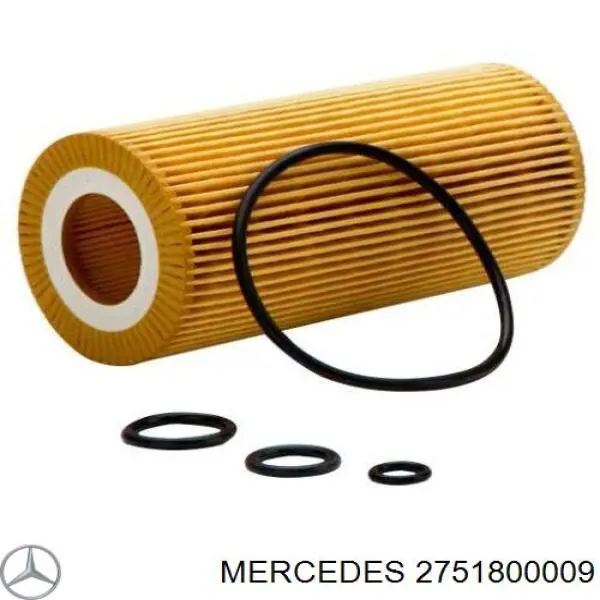 2751800009 Mercedes масляный фильтр