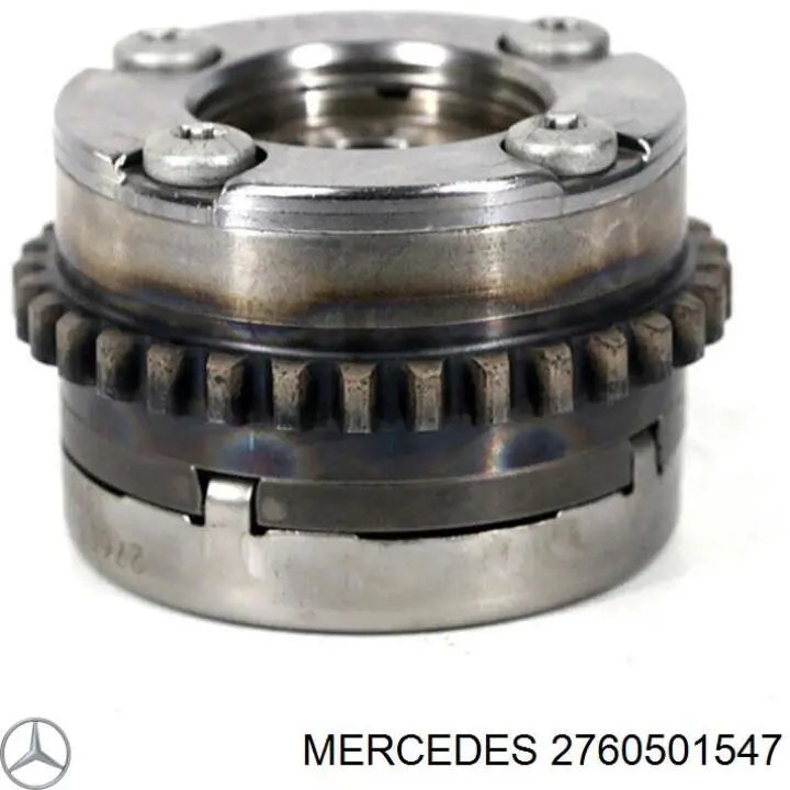 2760501547 Mercedes engrenagem de cadeia de roda dentada da árvore distribuidora esquerda de admissão de motor