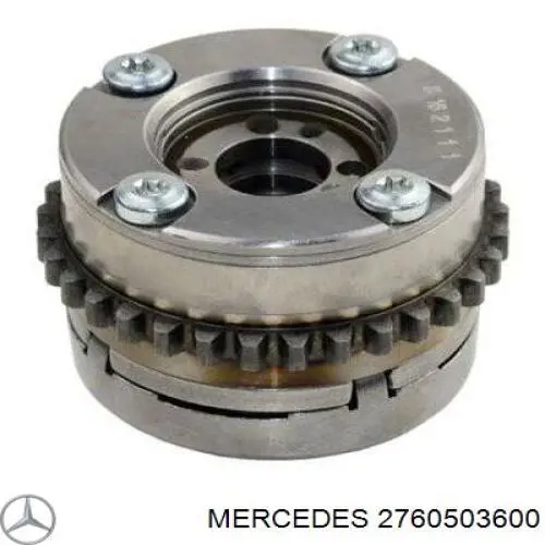 2760503600 Mercedes engrenagem de cadeia de roda dentada da árvore distribuidora esquerda de admissão de motor