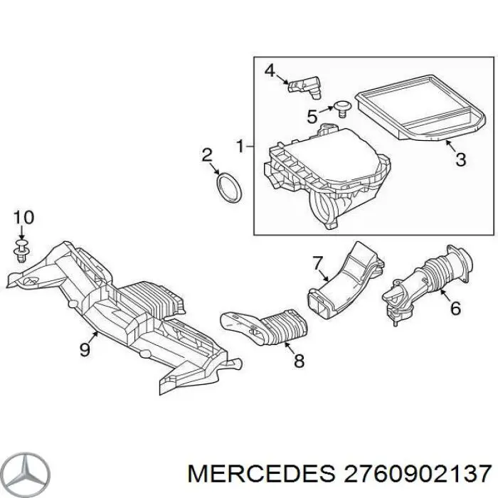  A2760902137 Mercedes