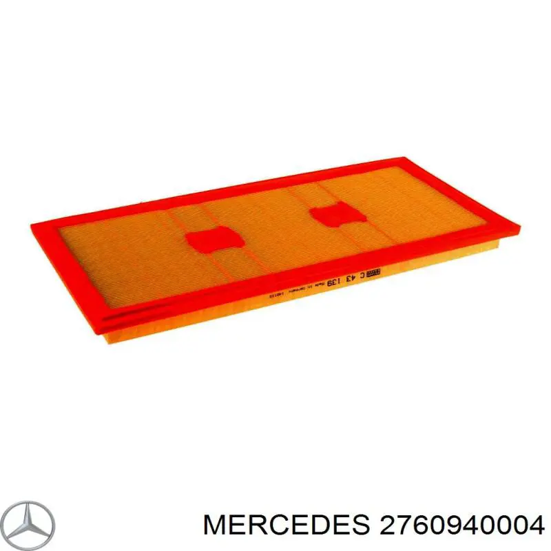 Купить 2760940004 Mercedes Автомобильный фильтр воздуха