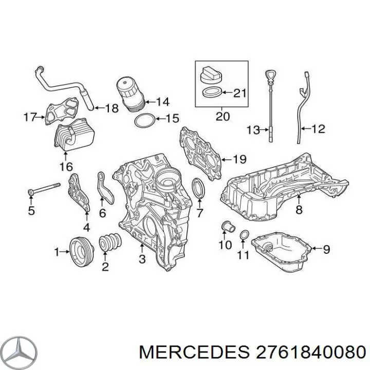 2761840080 Mercedes 