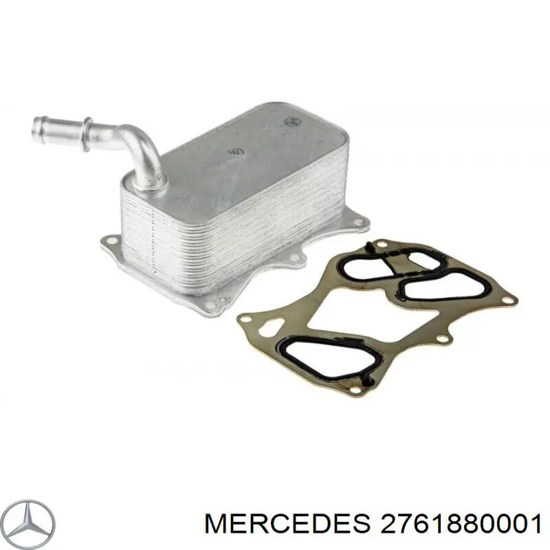 2761880001 Mercedes radiador de óleo