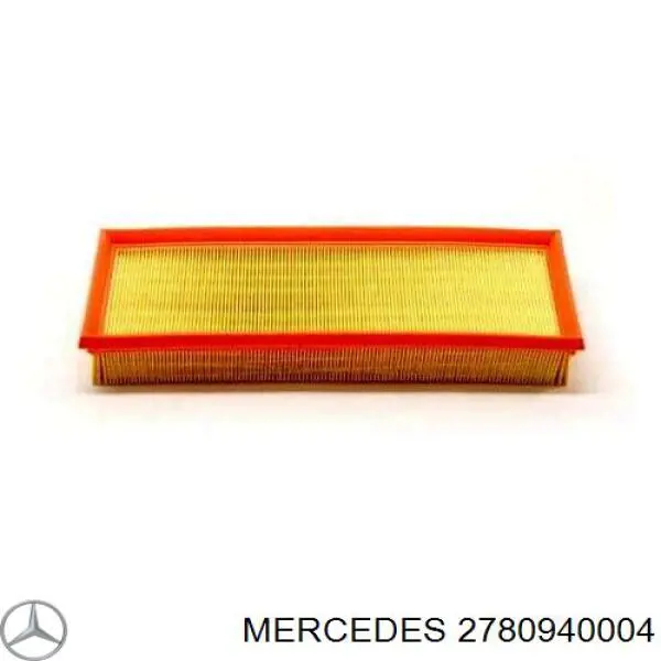 2780940004 Mercedes filtro de ar