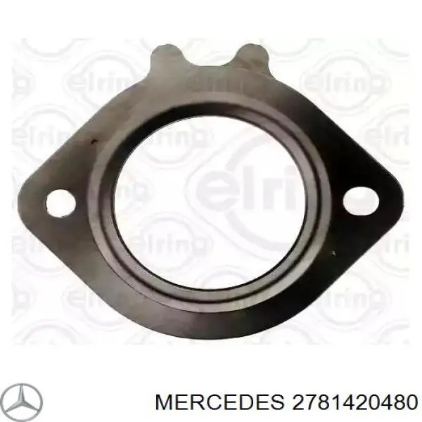 Прокладка выпускного коллектора, правая на Mercedes ML/GLE (C292)