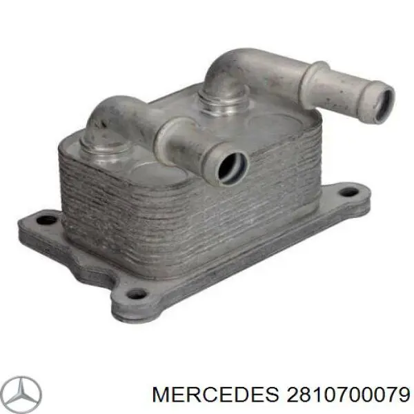 2810700079 Mercedes radiador de óleo