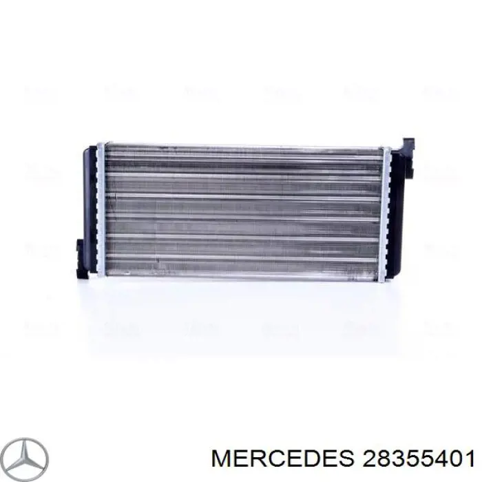 Радиатор печки (отопителя) Mercedes 28355401 цена, от 27.54 USD