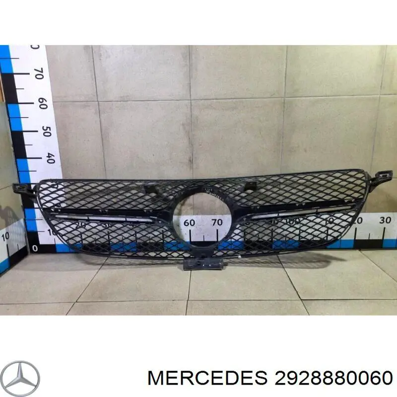 2928880060 Mercedes grelha do radiador