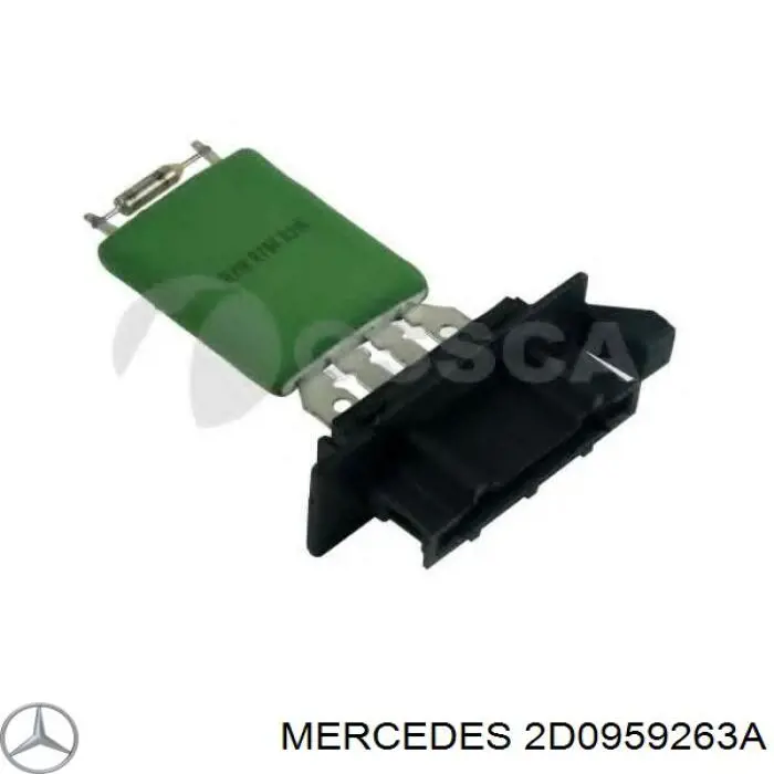 Реле отопителя Mercedes 2D0959263A цена, от 11.26 USD