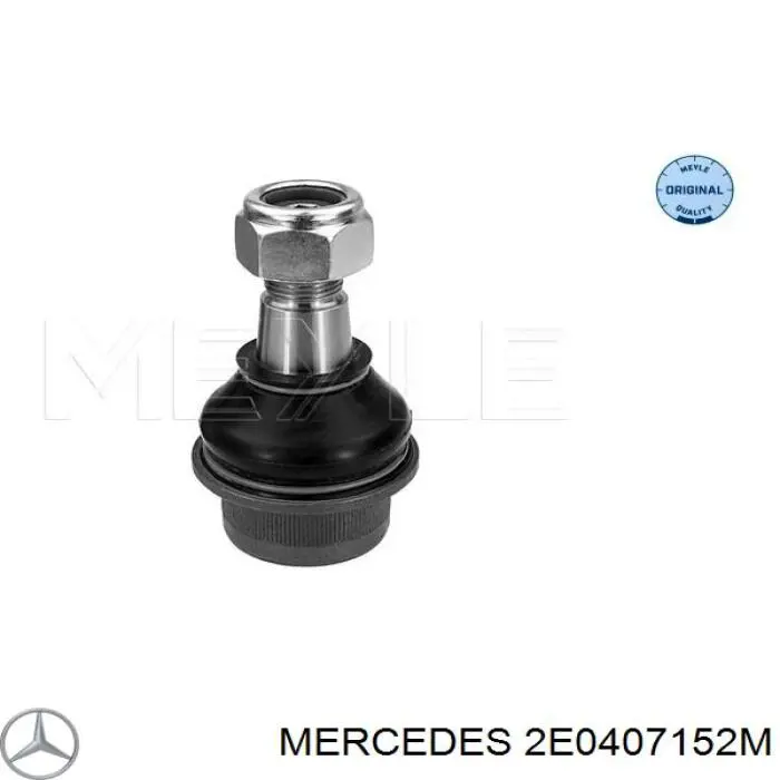 2E0407152M Mercedes braço oscilante inferior direito de suspensão dianteira