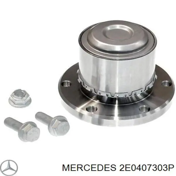 Цапфа (поворотный кулак) передний левый 2E0407303P Mercedes