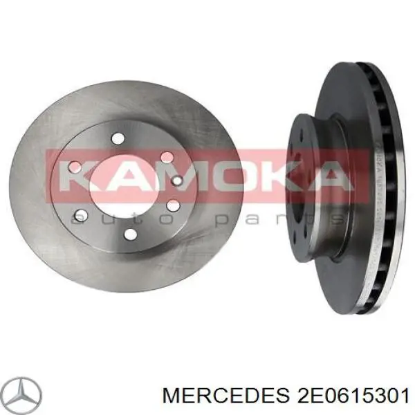 2E0615301 Mercedes диск тормозной передний