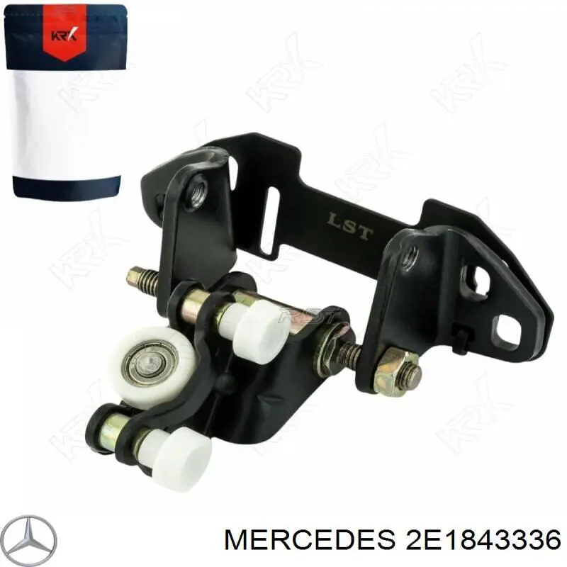 2E1843336 Mercedes ролик двери боковой (сдвижной правый центральный)