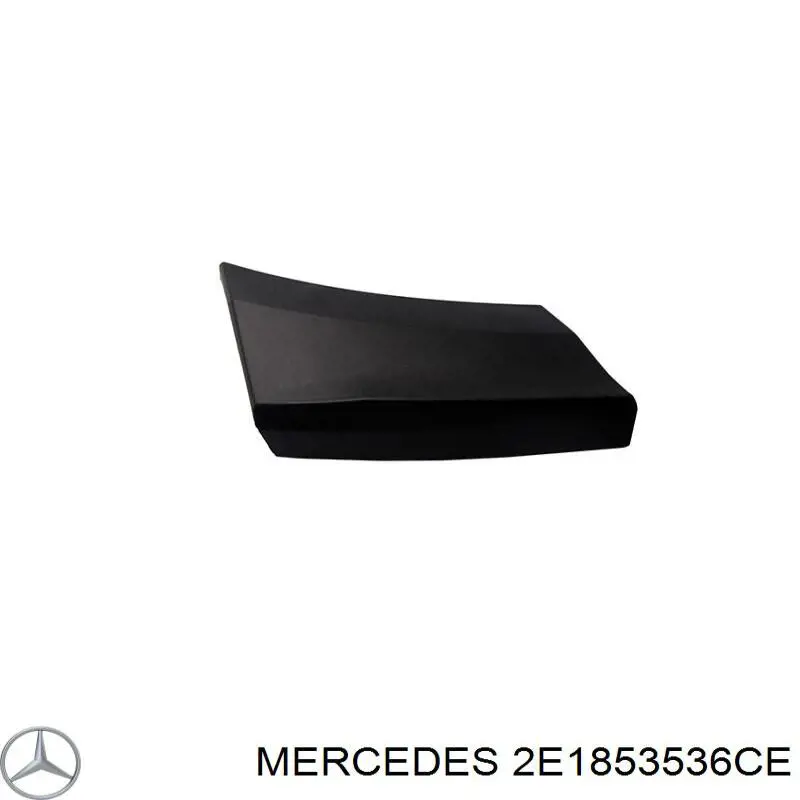 2E1853536CE Mercedes накладка крыла переднего правого