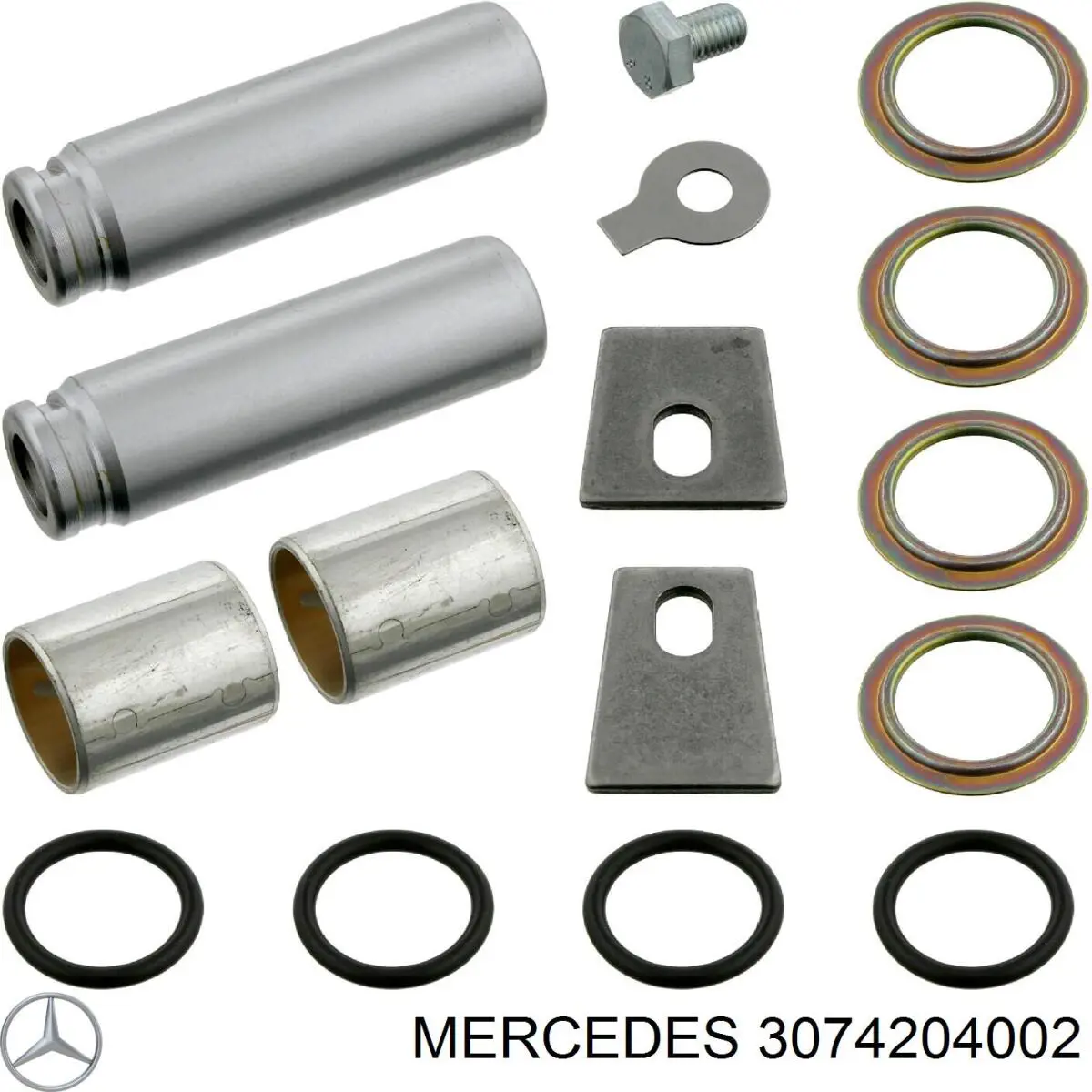 Ремкомплект тормозных колодок 3074204002 Mercedes