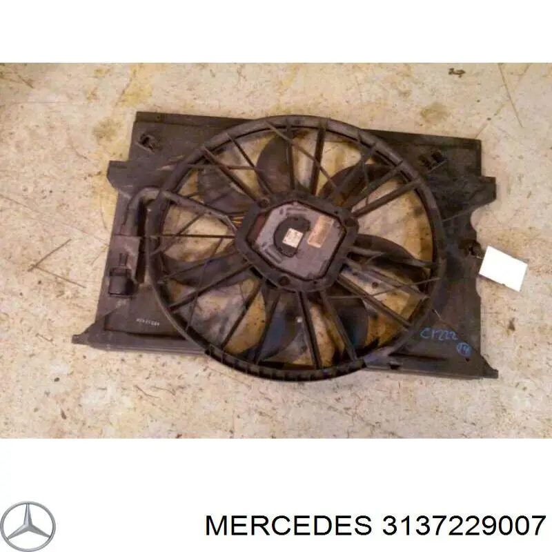 3137229007 Mercedes motor de ventilador do sistema de esfriamento