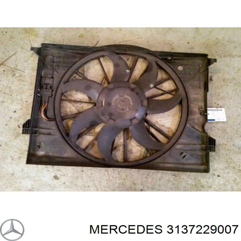 Мотор вентилятора системы охлаждения A1137328108 Mercedes