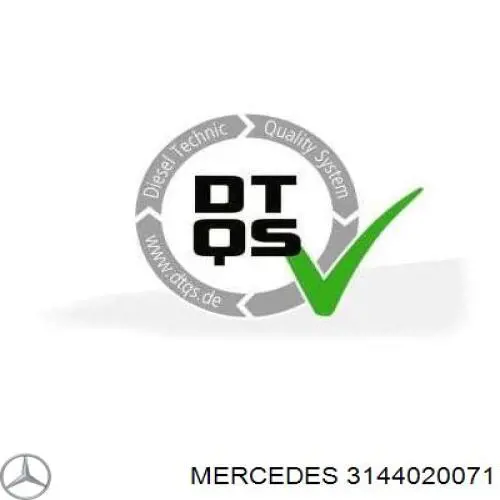 Колесный болт задний 3144020071 Mercedes