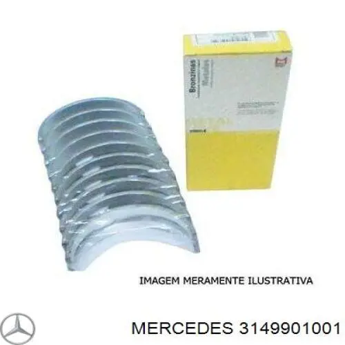 Купить A3149901001 Mercedes Болт шкива коленвала