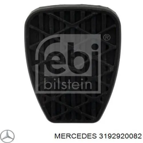 Накладка педали сцепления 3192920082 Mercedes