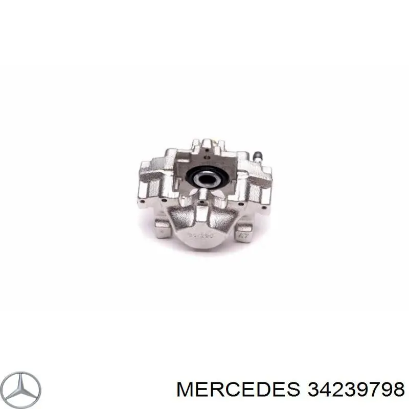 34239798 Mercedes суппорт тормозной задний правый