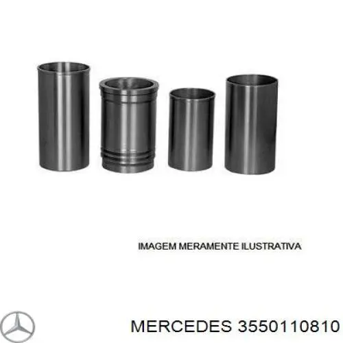 A3550110810 Mercedes Поршневая гильза