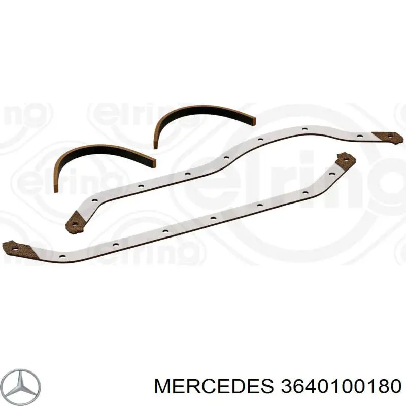 3640100180 Mercedes прокладка поддона картера двигателя