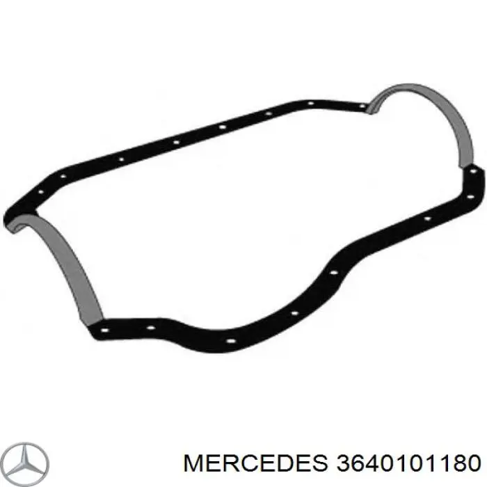 Прокладка поддона картера 3640101180 Mercedes