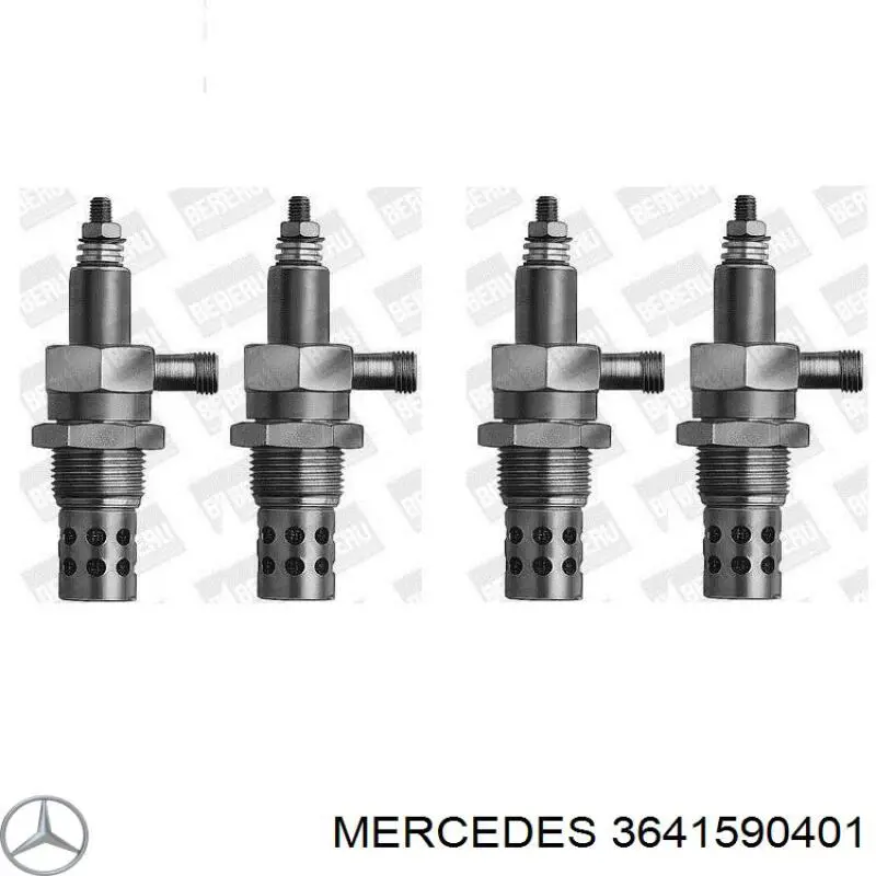 3641590401 Mercedes vela de incandescência