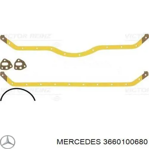 Прокадка масляого картера поддона Mercedes 3660100680 цена, от 18.10 USD