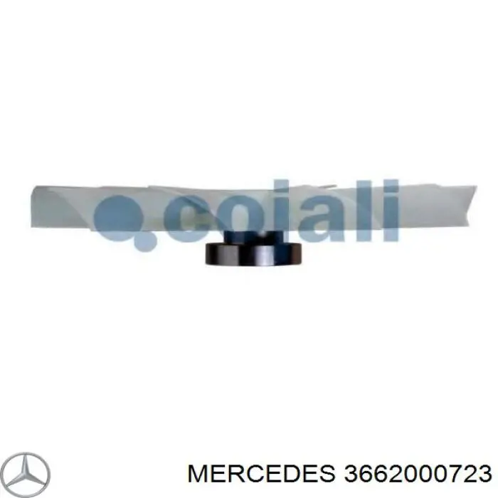 3662000723 Mercedes ventilador (roda de aletas do radiador de esfriamento)