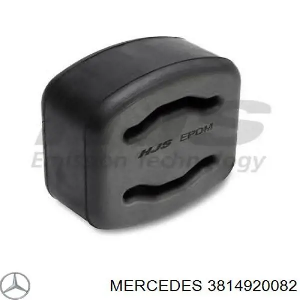 Подушка крепления глушителя Mercedes 3814920082