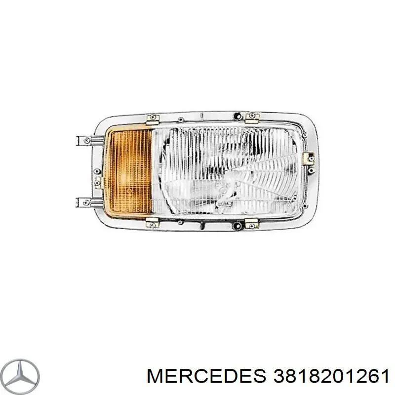3818201261 Mercedes фара левая