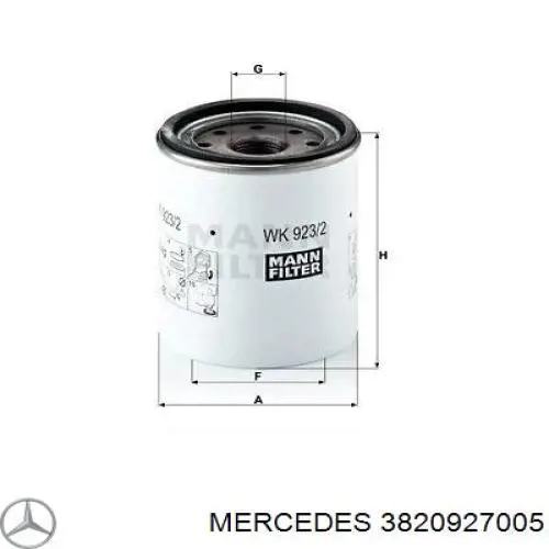 3820927005 Mercedes Фильтр топлива