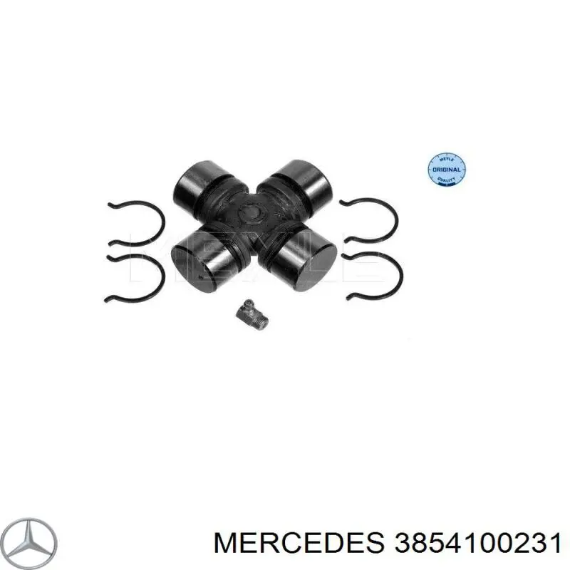 Крестовина карданного вала заднего Mercedes 3854100231