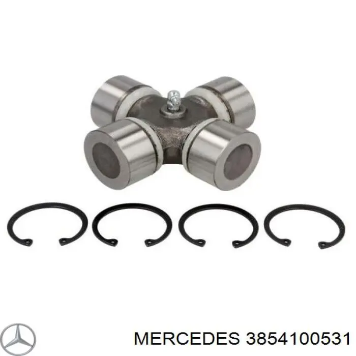 3854100531 Mercedes крестовина карданного вала заднего